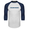 Thumbnail image for  White/Navy Raglan Baseball T Shirt