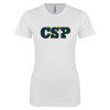 Thumbnail image for  Next Level Womens White Boyfriend Tee