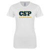 Thumbnail image for  Next Level Womens White Boyfriend Tee