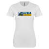 Thumbnail image for  Next Level Womens White Boyfriend Tee