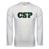 Thumbnail image for  White Performance Long Sleeve Shirt