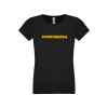 Thumbnail image for  Next Level Girls Black Fashion Fit T Shirt