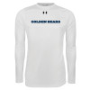 Thumbnail image for  Under Armour White Long Sleeve Tech Tee