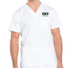 Thumbnail image for  Mens White Revolution Scrub Top