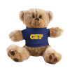 Thumbnail image for  Plush Big Paw 8 1/2 inch Brown Bear w/Navy Shirt