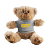 Thumbnail image for  Plush Big Paw 8 1/2 inch Brown Bear w/Grey Shirt