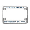 Thumbnail image for  Metal Motorcycle License Plate Frame in Chrome