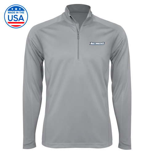  Syntrel Platinum Interlock 1/4 Zip - CSU Buccaneers Wordmark