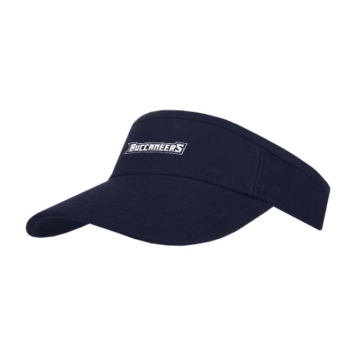Charleston Southern Navy Brushed Bull Denim Visor