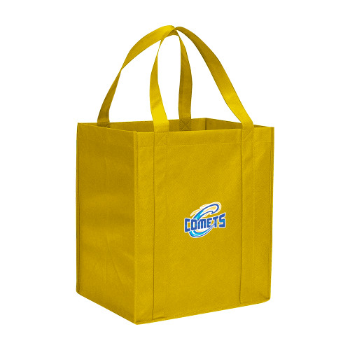 Cottey Non Woven Gold Grocery Tote