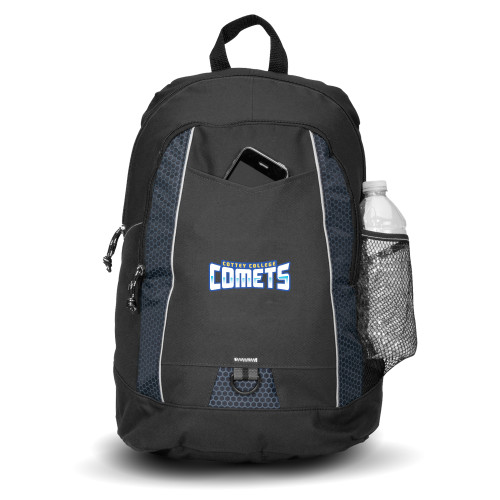  Black Impulse Backpack - Wordmark