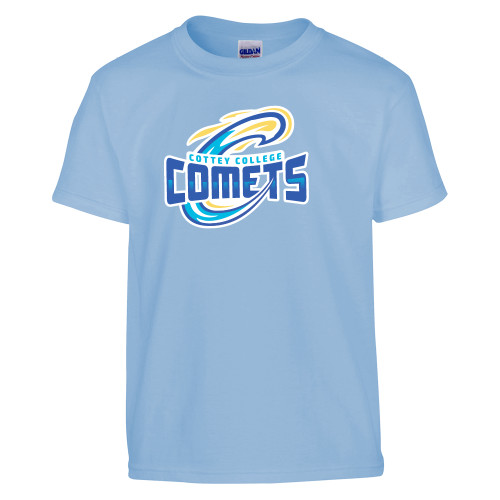  Youth Light Blue T Shirt - Athletic Logo Away Version