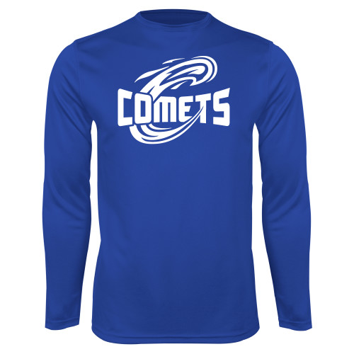  Royal Performance Long Sleeve Shirt - Athletic Logo Home Version
