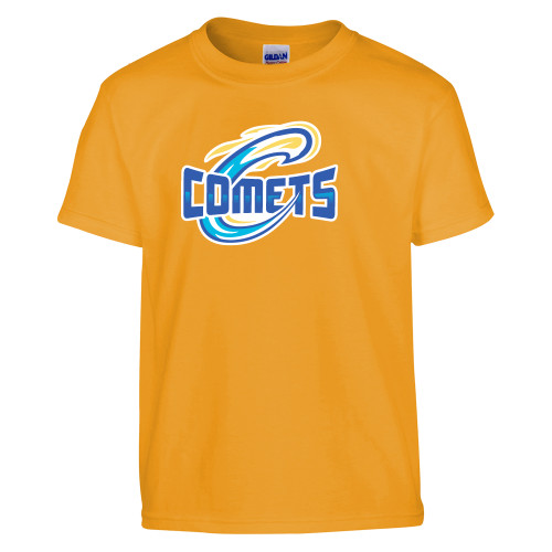 Youth Gold T-Shirt - Athletic Logo Home Version