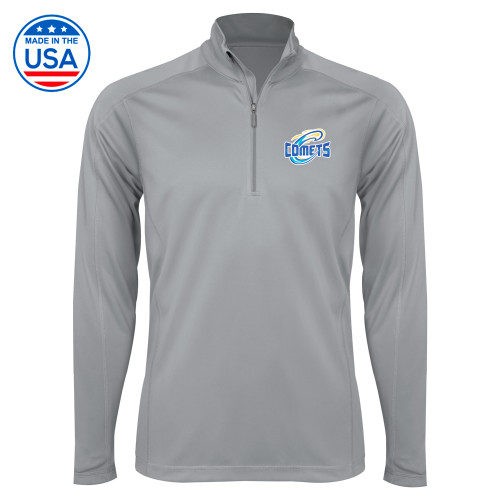  Syntrel Platinum Interlock 1/4 Zip - Athletic Logo Home Version