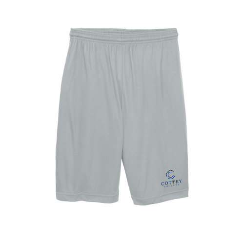  Youth Silver Competitor Shorts - Academic Logo Vertical