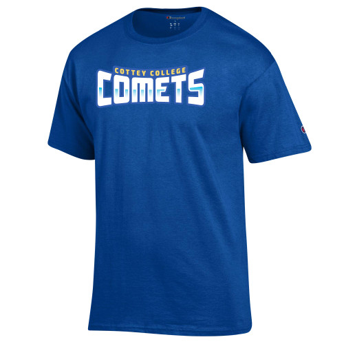  Champion Royal T Shirt - Wordmark