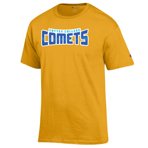  Champion Gold T Shirt - Wordmark