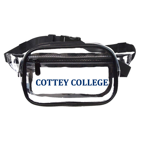  Clear Fanny Pack - Flat Wordmark