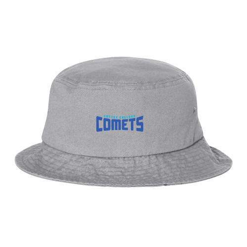  Sportsman Grey Bucket Hat - Wordmark Two Color