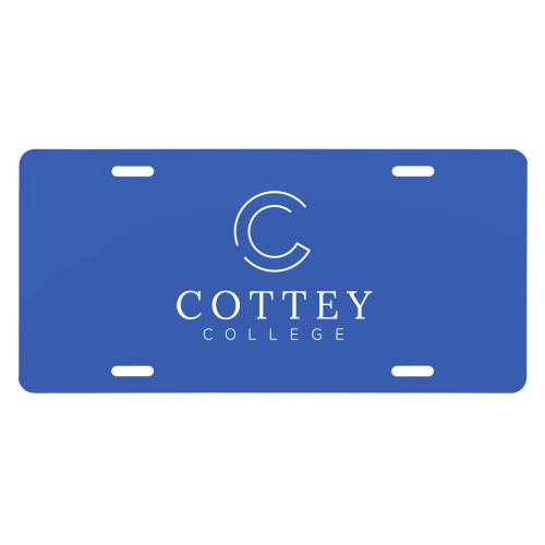  License Plate - Academic Logo Vertical