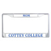 Thumbnail image for  Mom Metal License Plate Frame in Chrome