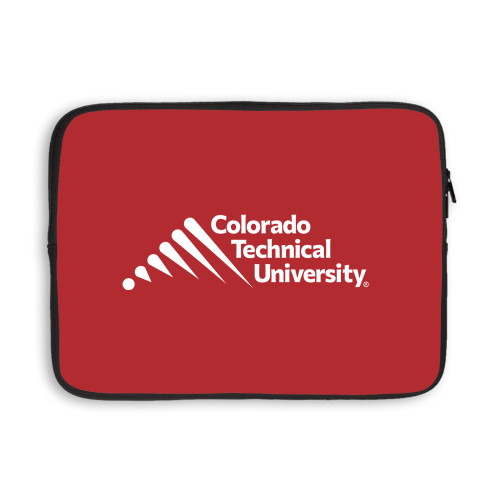  13 inch Neoprene Laptop Sleeve - Official Logo - Stacked