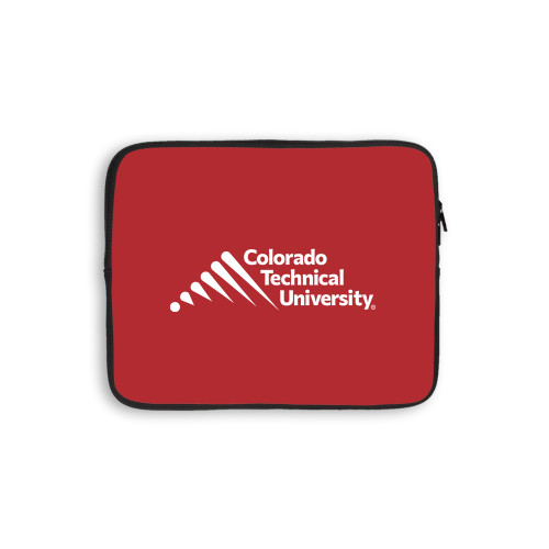  10 inch Neoprene iPad/Tablet Sleeve - Official Logo - Stacked