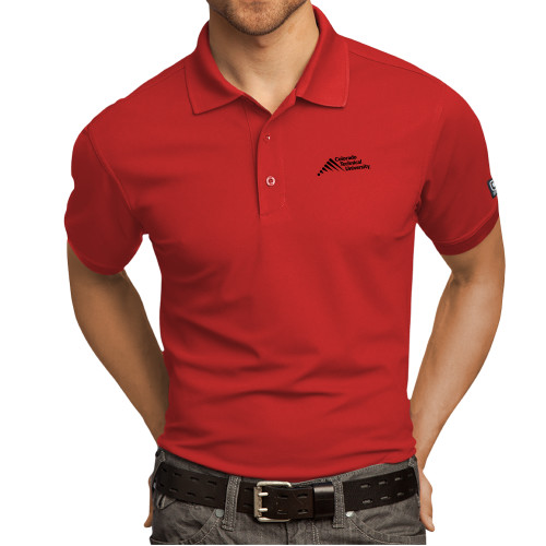  OGIO Signal Red Caliber 2.0 Polo - Official Logo - Stacked