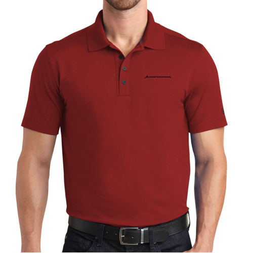  OGIO Red Metro Polo - Official Logo - Flat
