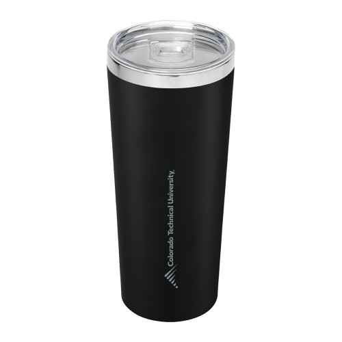  Thor Vacuum Insulated Black Tumbler 22oz - Official Logo - Flat Engraved