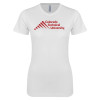 Thumbnail image for  Next Level Womens White Boyfriend Tee