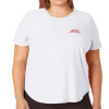 Thumbnail image for  Beyond Yoga PLUS On The Down Low Short Sleeve Tee Cloud White