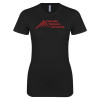 Thumbnail image for  Next Level Womens Black Boyfriend Tee