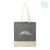 Thumbnail image for  Split Recycled Black Cotton Twill Convention Tote