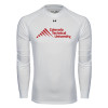 Thumbnail image for  Under Armour White Long Sleeve Tech Tee
