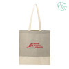 Thumbnail image for  Split Recycled Grey Cotton Twill Convention Tote