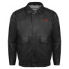 Thumbnail image for  Black Buffed Bomber Jacket