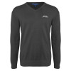 Thumbnail image for  Charcoal Heather VNeck Sweater