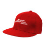 Thumbnail image for  Red Flat Bill Snapback Hat
