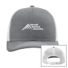 Thumbnail image for  Richardson Heather Grey/Light Grey Trucker Hat