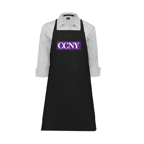 Full Length Black Apron-CCNY