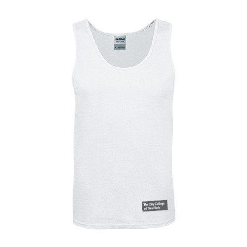 White Tank Top-Official Logo