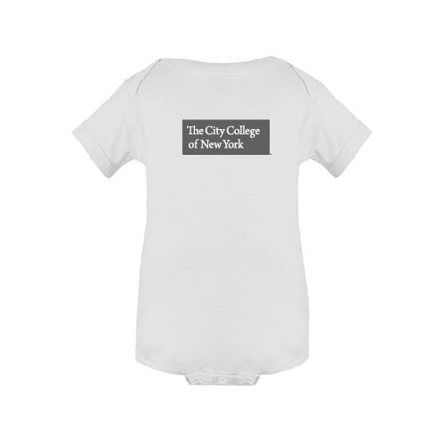 White Infant Onesie-Official Logo