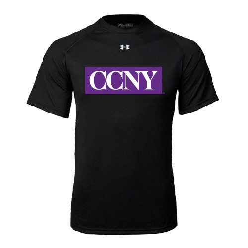 Under Armour Black Tech Tee-CCNY