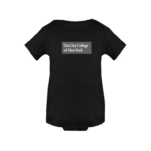 Black Infant Onesie-Official Logo