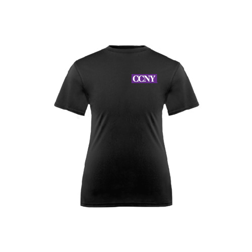 Youth Performance Black Tee-CCNY