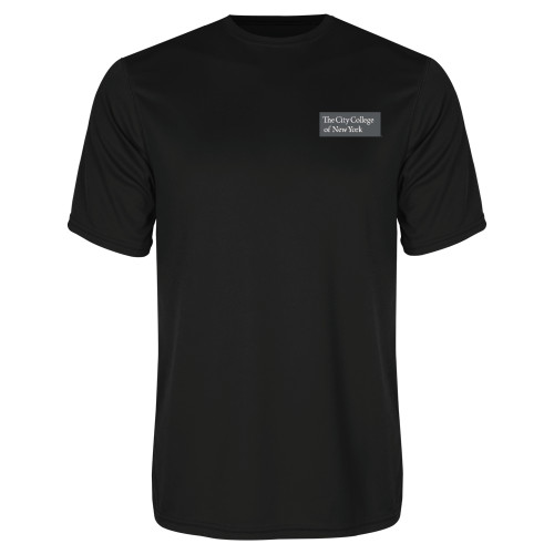 Black Performance Tee-Official Logo
