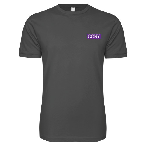 Next Level Charcoal SoftStyle T Shirt-CCNY