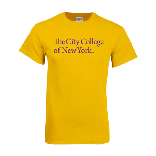 Gold T-Shirt-The City College of New York